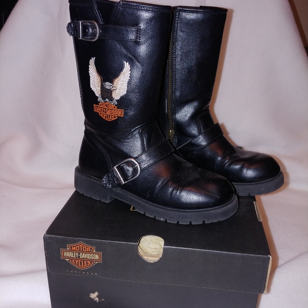 Harley Davidson Girls Engineer Boots